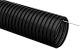 Труба гофрированная ПНД d=20мм с зондом черная (25м) IEK